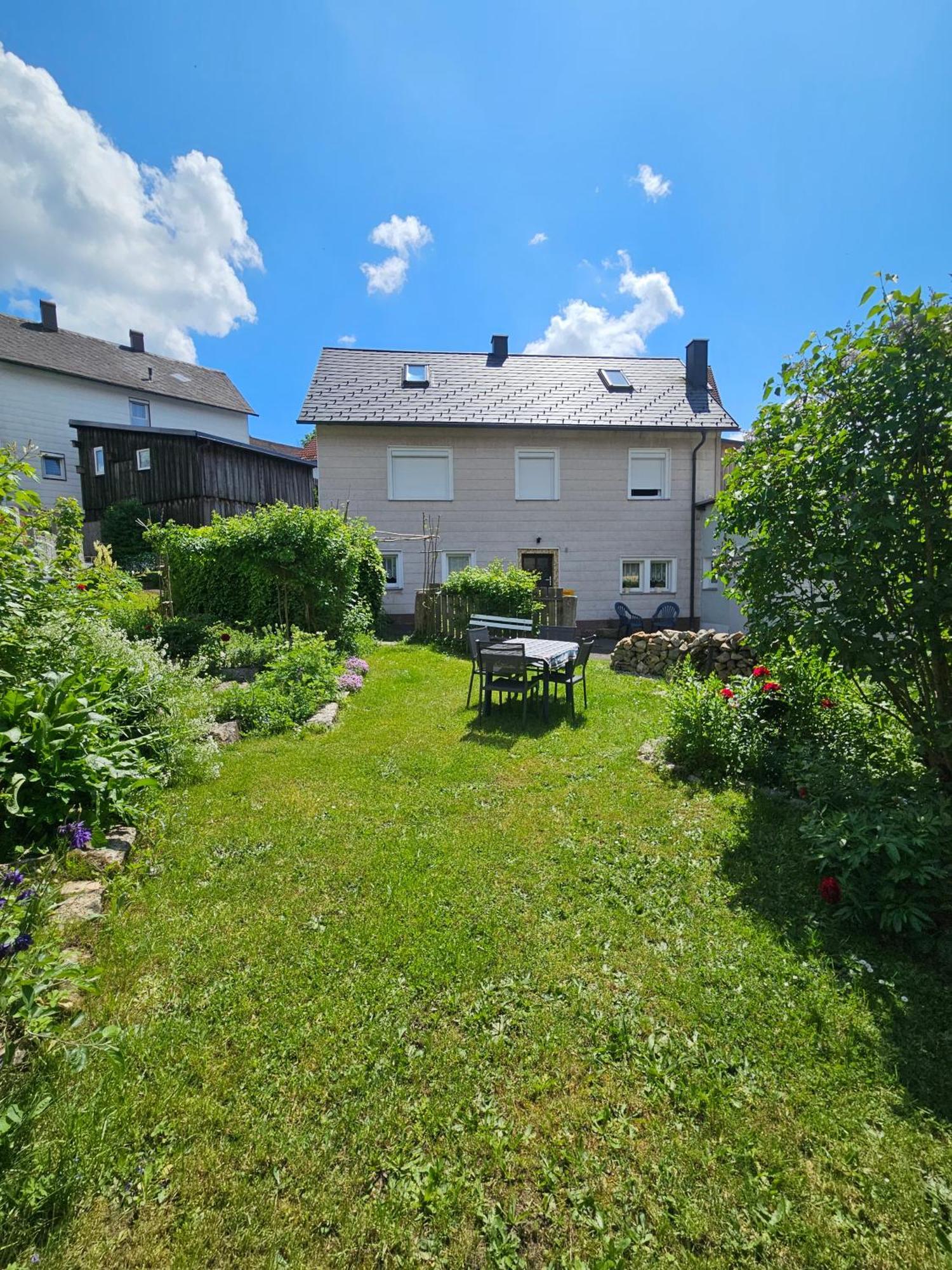 Idyllisches Ferienhaus Im Fichtelgebirge Villa Nagel Buitenkant foto