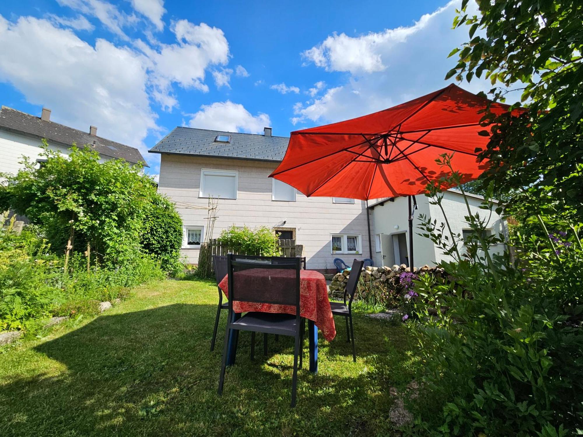 Idyllisches Ferienhaus Im Fichtelgebirge Villa Nagel Buitenkant foto